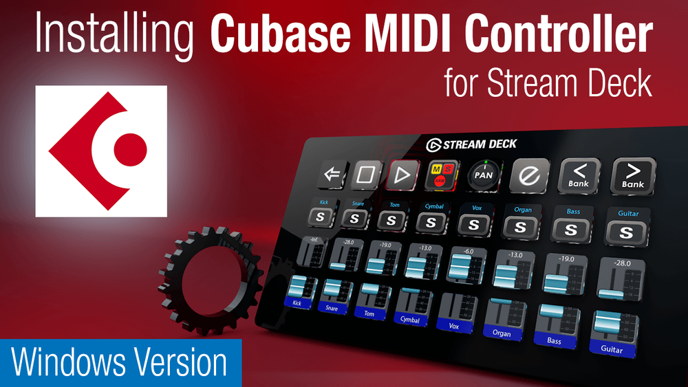 Cubase MC Stream Deck — sideshowfx